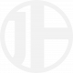 Weißes Logo von JH-Creative – Monogramm mit den Initialen JH von Julian Haberl, Foto- und Videograf aus Tirol