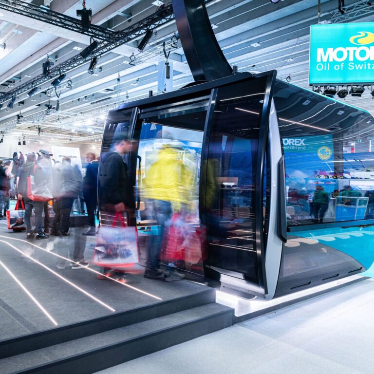 Nachzieher Foto von der Interalpin 2023 in Innsbruck, fotografiert von Julian Haberl